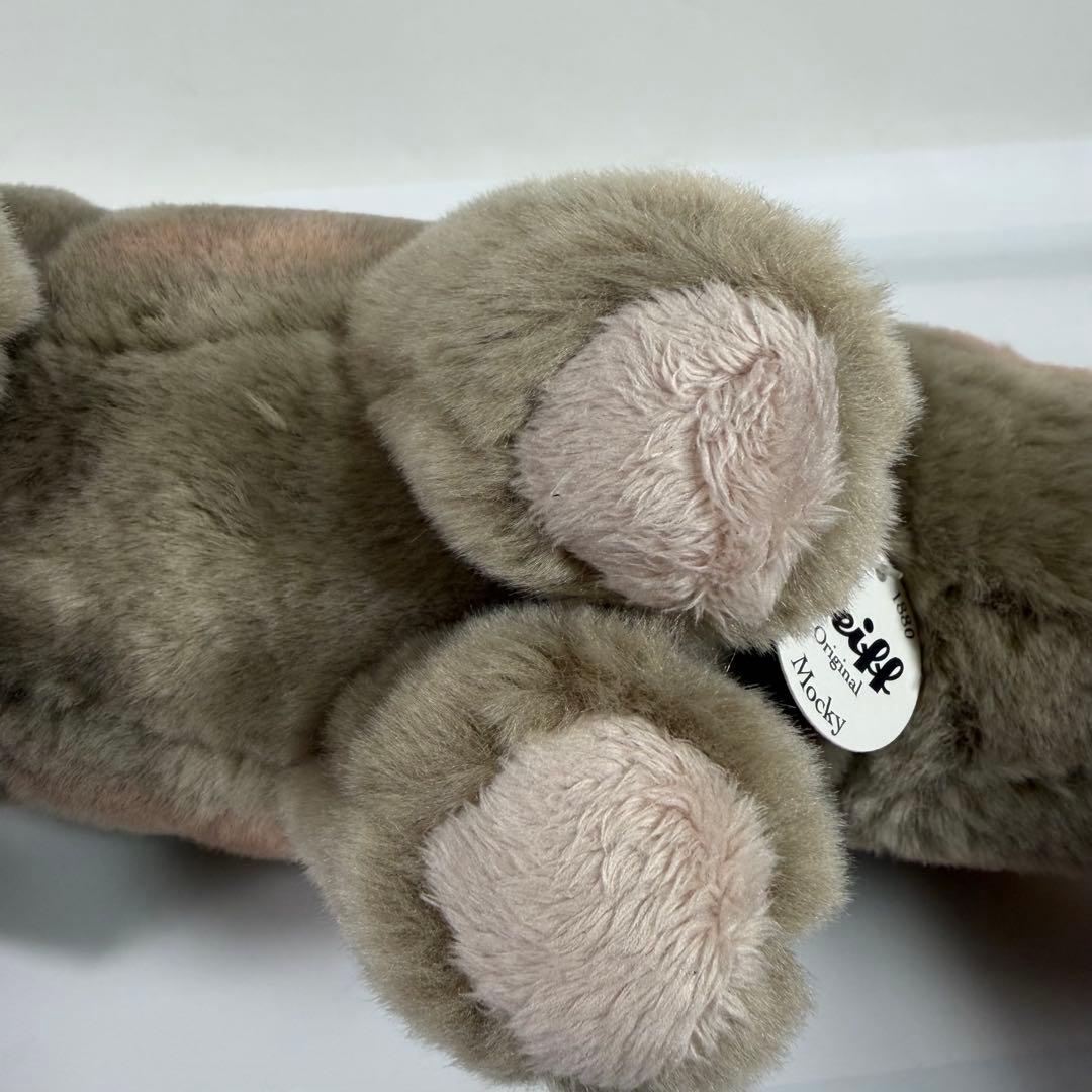 激レア　タグ付き　証明あり　シュタイフアニマル　カバ　モッキー　Mocky