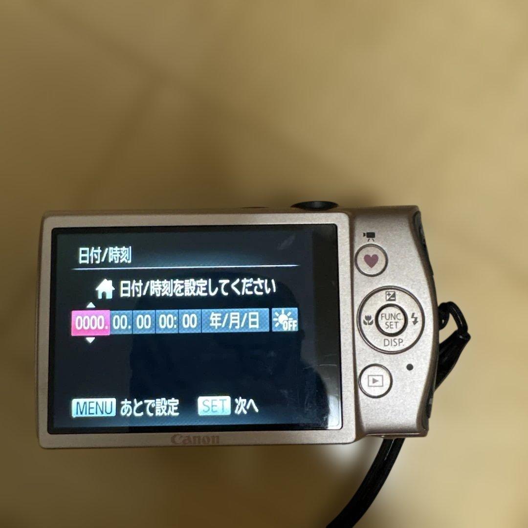 Canon IXY ピンク コンパクトデジタルカメラ 専用ケース付きカードなし