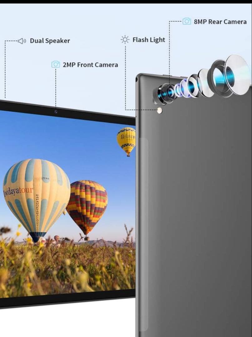 新品未使用☆Relndoo Android 15 10インチ タブレット 本体