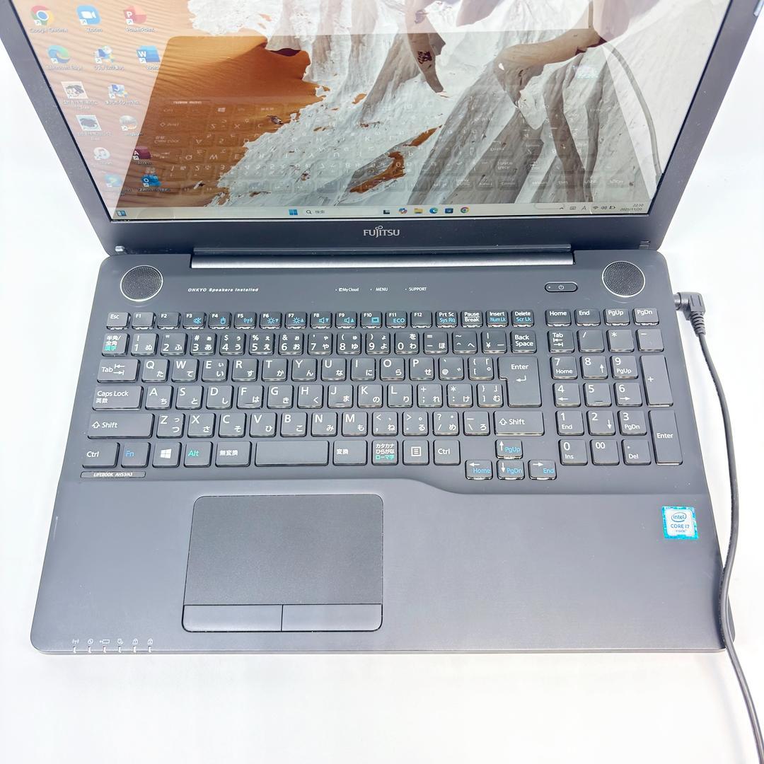 【快適動作】ノートパソコン/Core i7/Win11/SSD/オフィス/A16