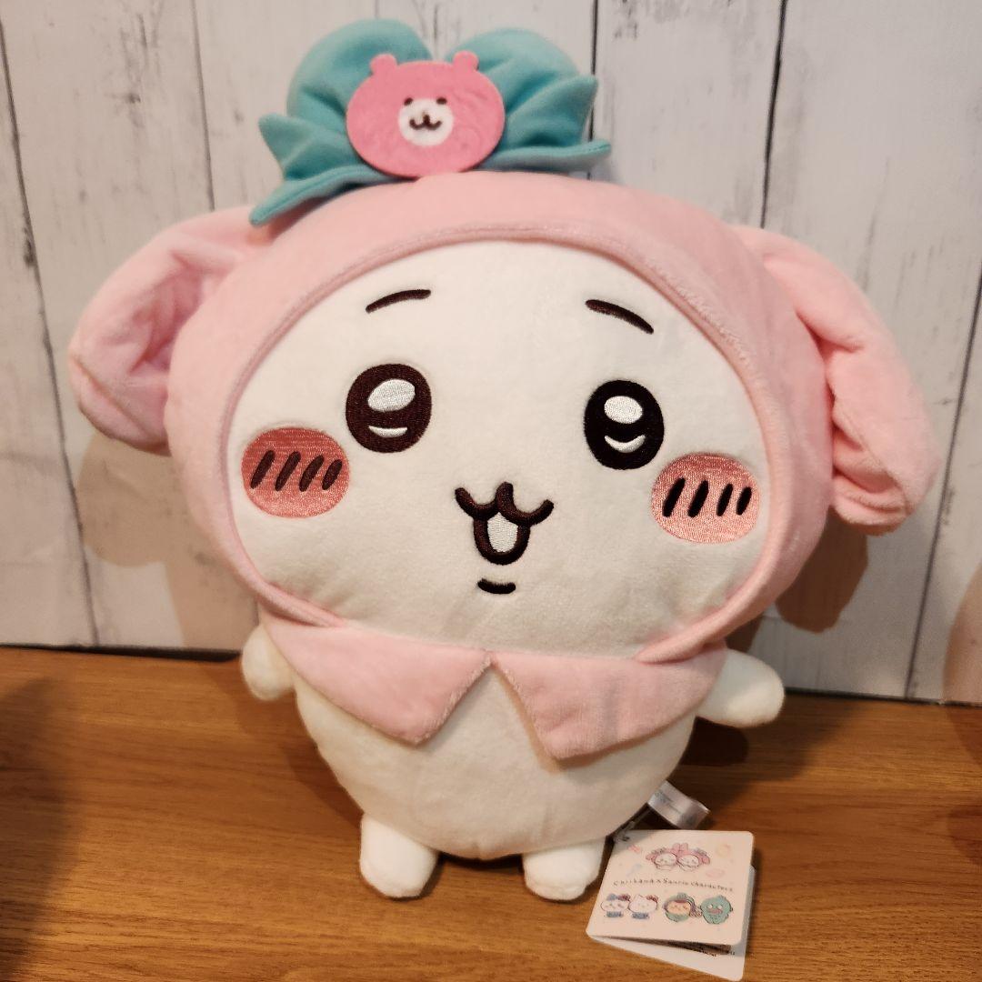 最安値♥️ちいかわ×サンリオキャラクターズBIGぬいぐるみ①3種コンプリート