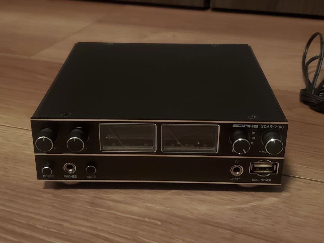 美品★コンパクトステレオアンプ★4入力対応SDAR-2100 AVアンプ