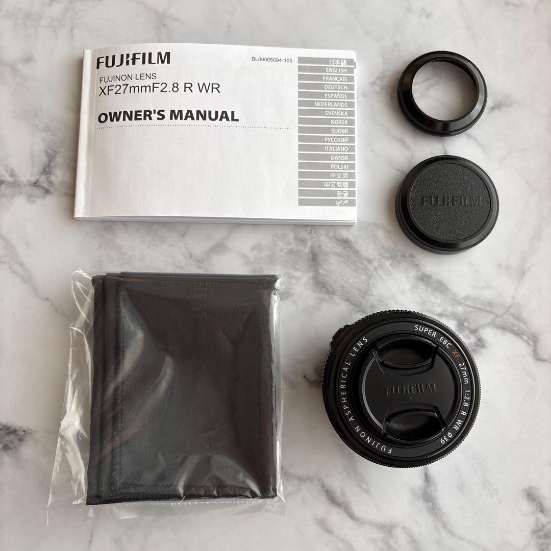 XF27㎜　f2.8 R WR