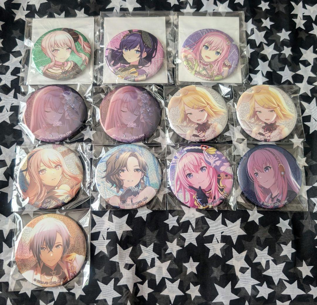 プロセカ グリッター ホロ 缶バッジ 66点 まとめ売り
