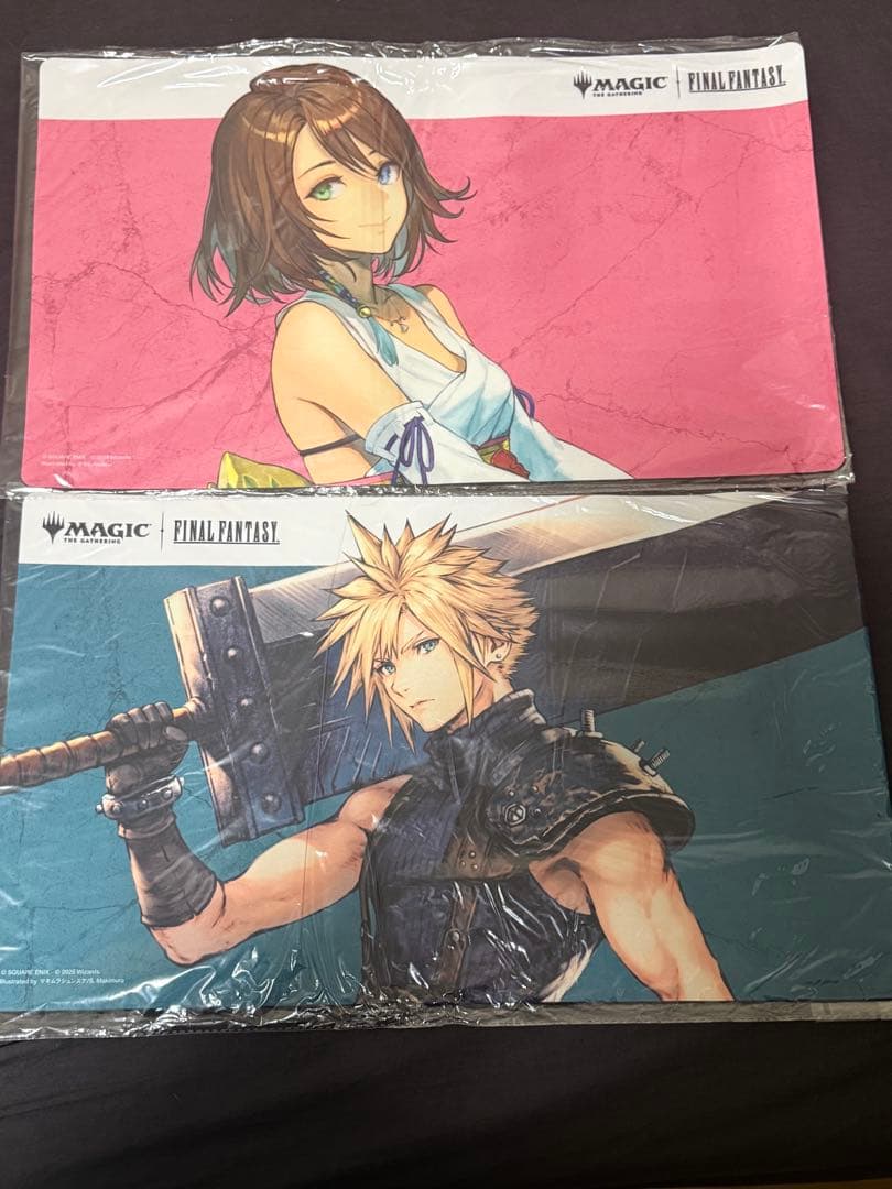 FF MTG プレイマット クラウド ユウナ セット