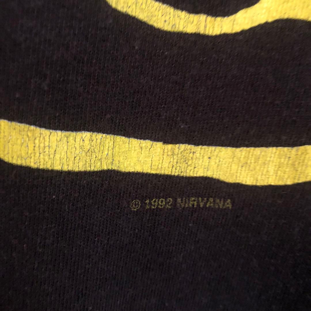 NIRVANA ニルヴァーナ　Smile Tシャツ　丸胴 all sport