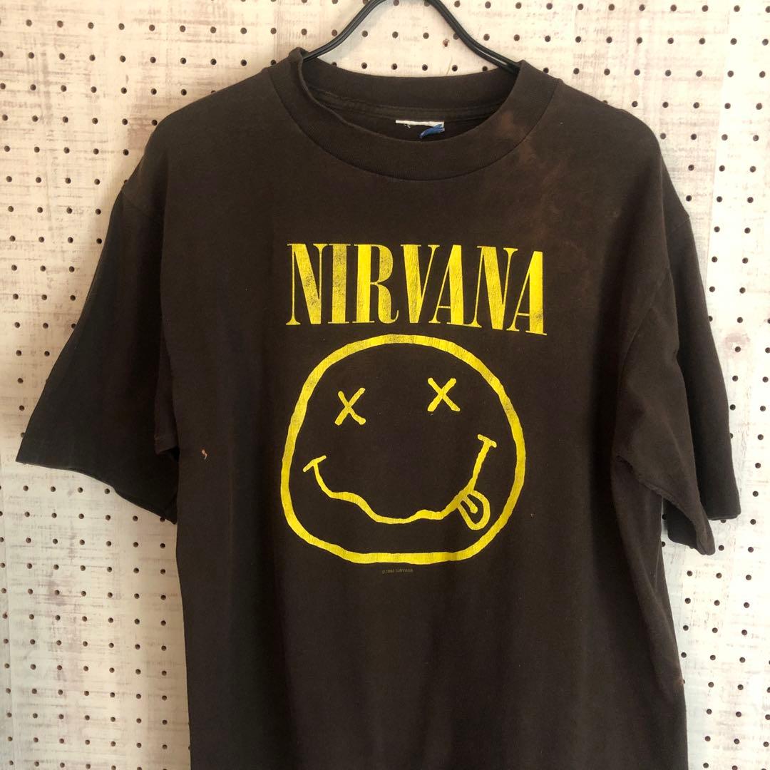 NIRVANA ニルヴァーナ　Smile Tシャツ　丸胴 all sport