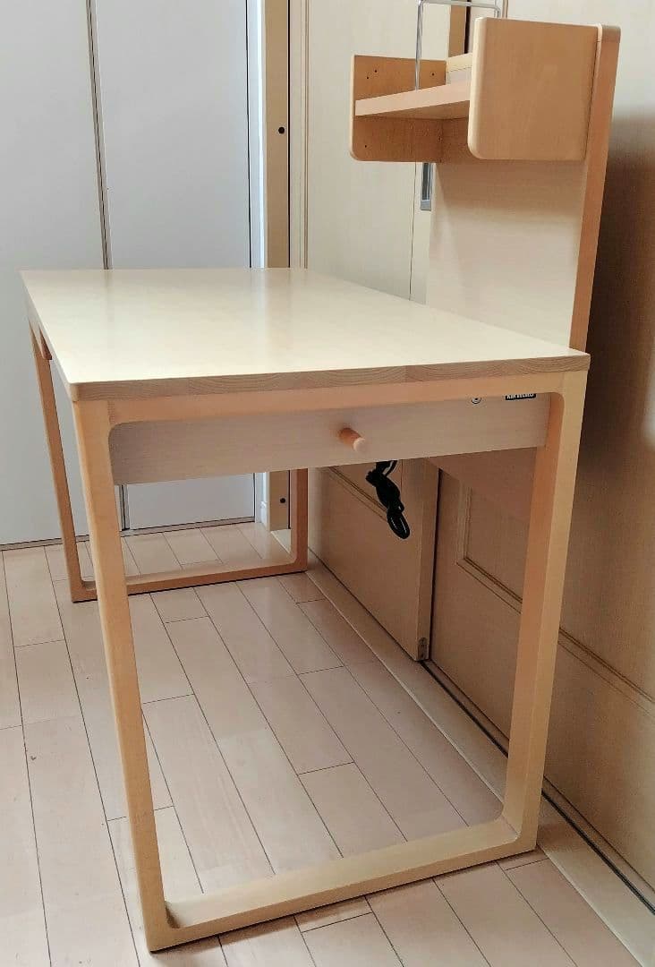 学習机　事務机　カリモク家具　シンプル　ナチュラル　エテルナ　入学　カリモク
