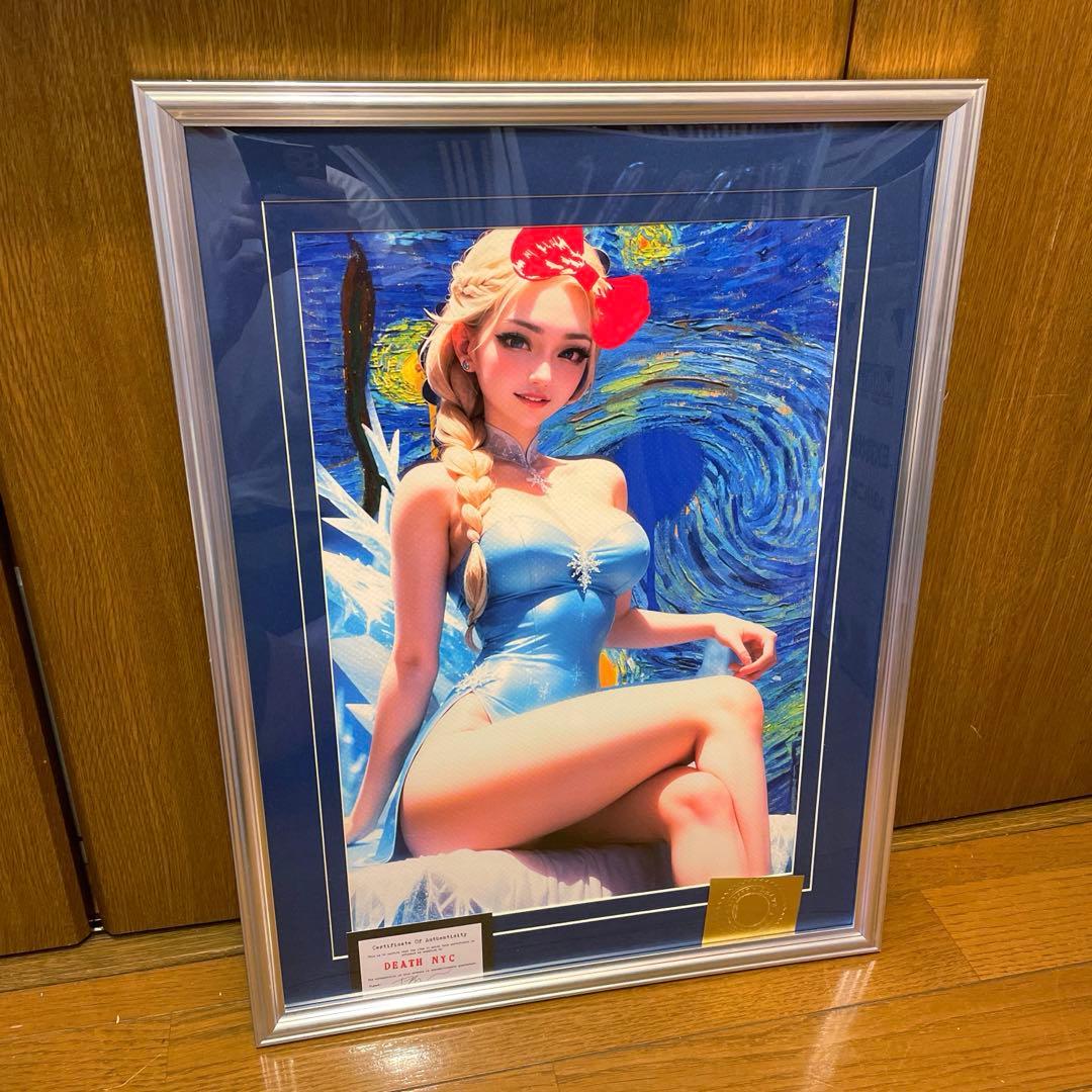 額込 世界限定100枚DEATH NYC アートポスター 現代アート 71