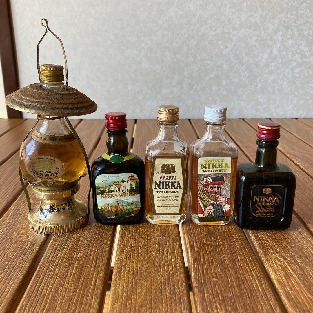 TS73 ニッカウヰスキー ミニボトル 5点 ランタン型 スーパーニッカ 特級