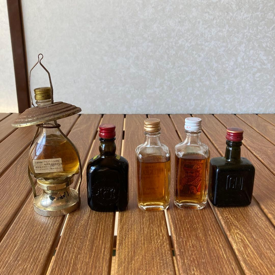 TS73 ニッカウヰスキー ミニボトル 5点 ランタン型 スーパーニッカ 特級