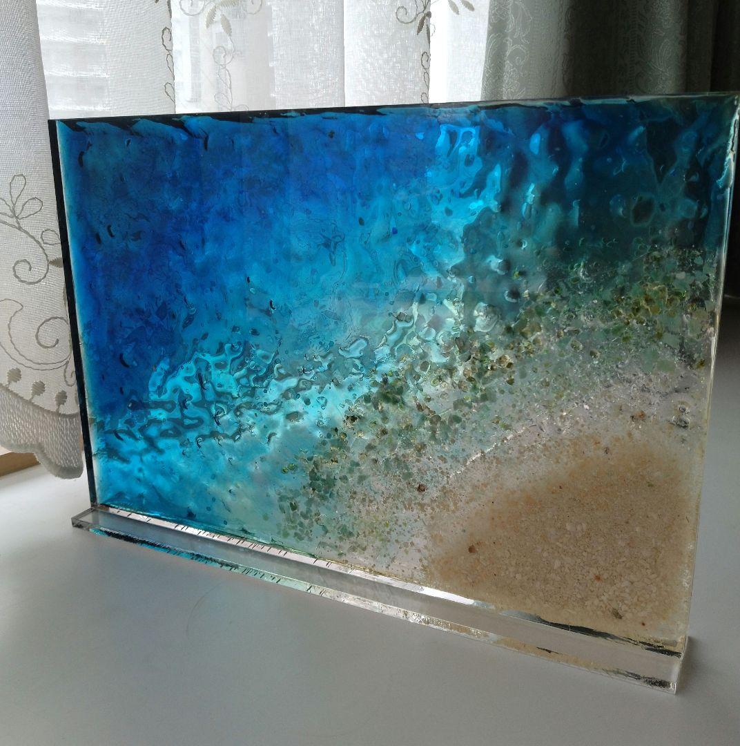 【値下げ】レジンアート 海の風景 約30cm