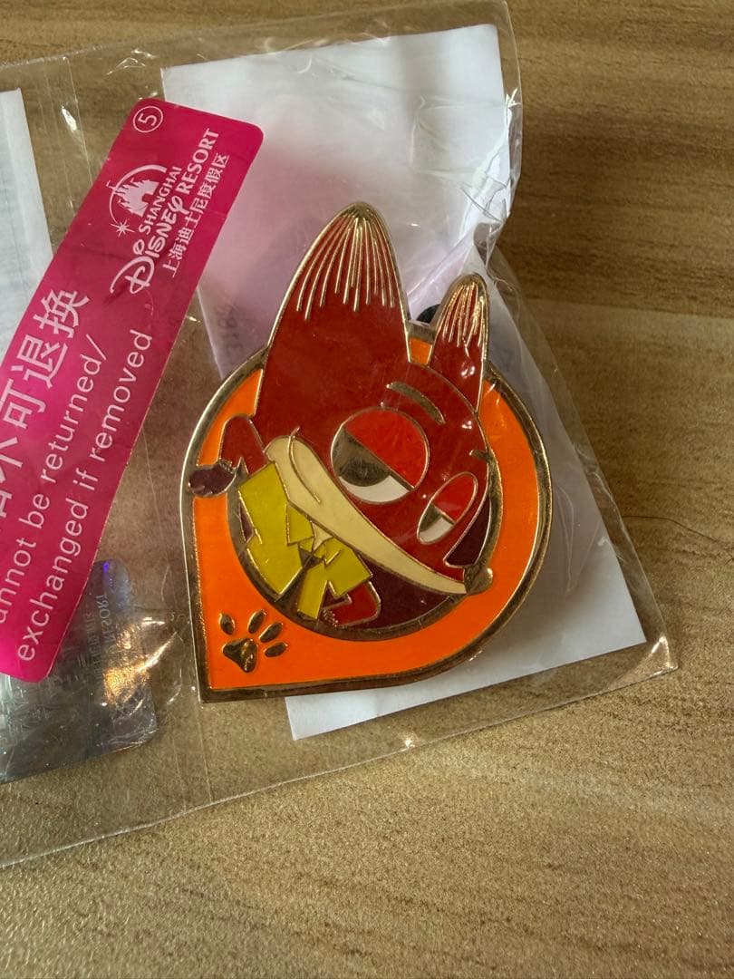 海外限定 上海 ディズニー ズートピア　ピンバッチ セート ジュディ