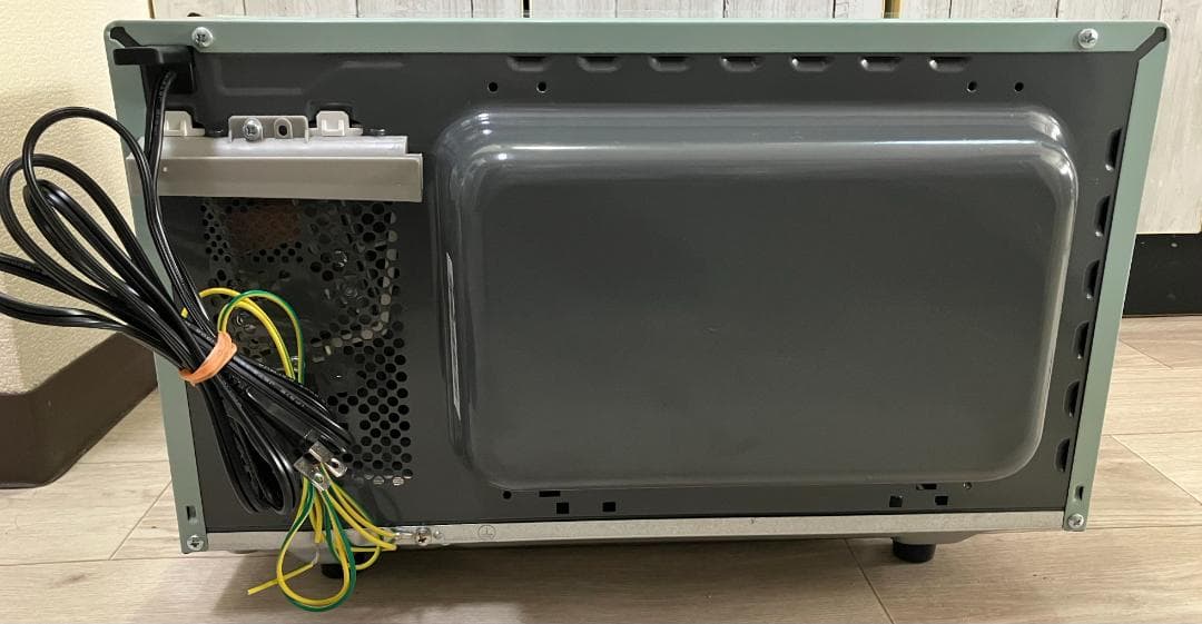 【美品】2025年製　Toffy　電子レンジ　フラット庫内　PALE AQUA