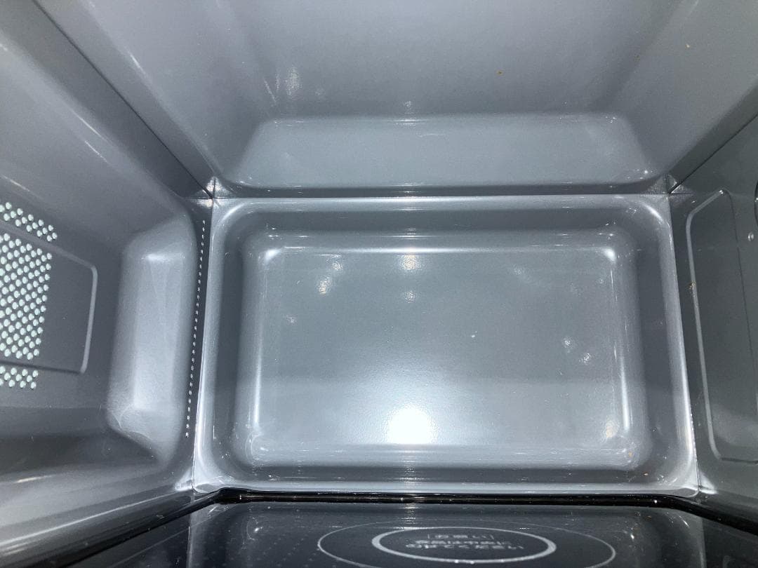 【美品】2025年製　Toffy　電子レンジ　フラット庫内　PALE AQUA