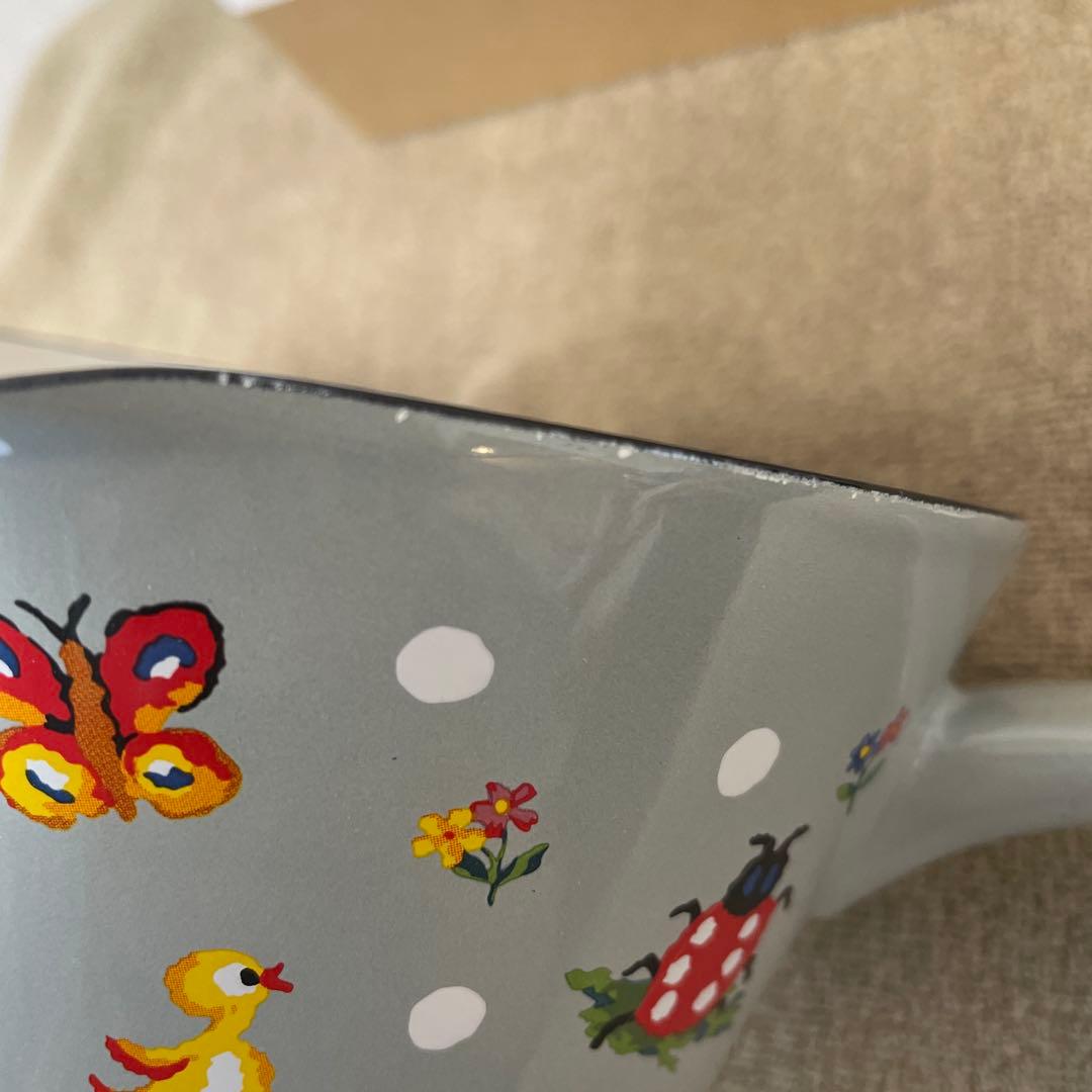 【新品未使用】フェイラー　ハイジドット ホーローミルクパン