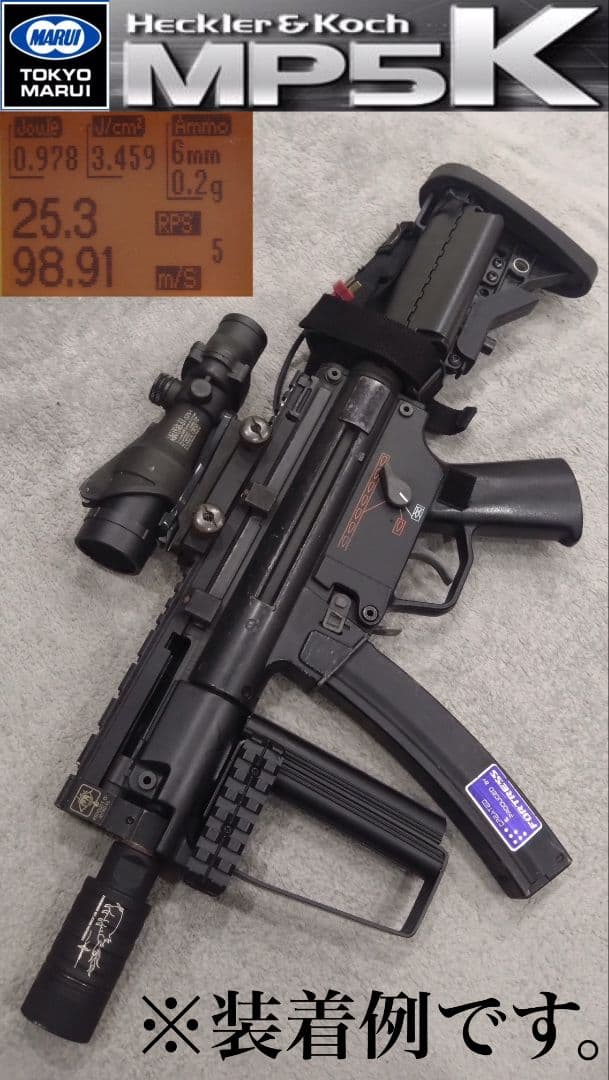 東京マルイ 電動ガン MP5K Kurz クルツ用 オリジナルハンドガード