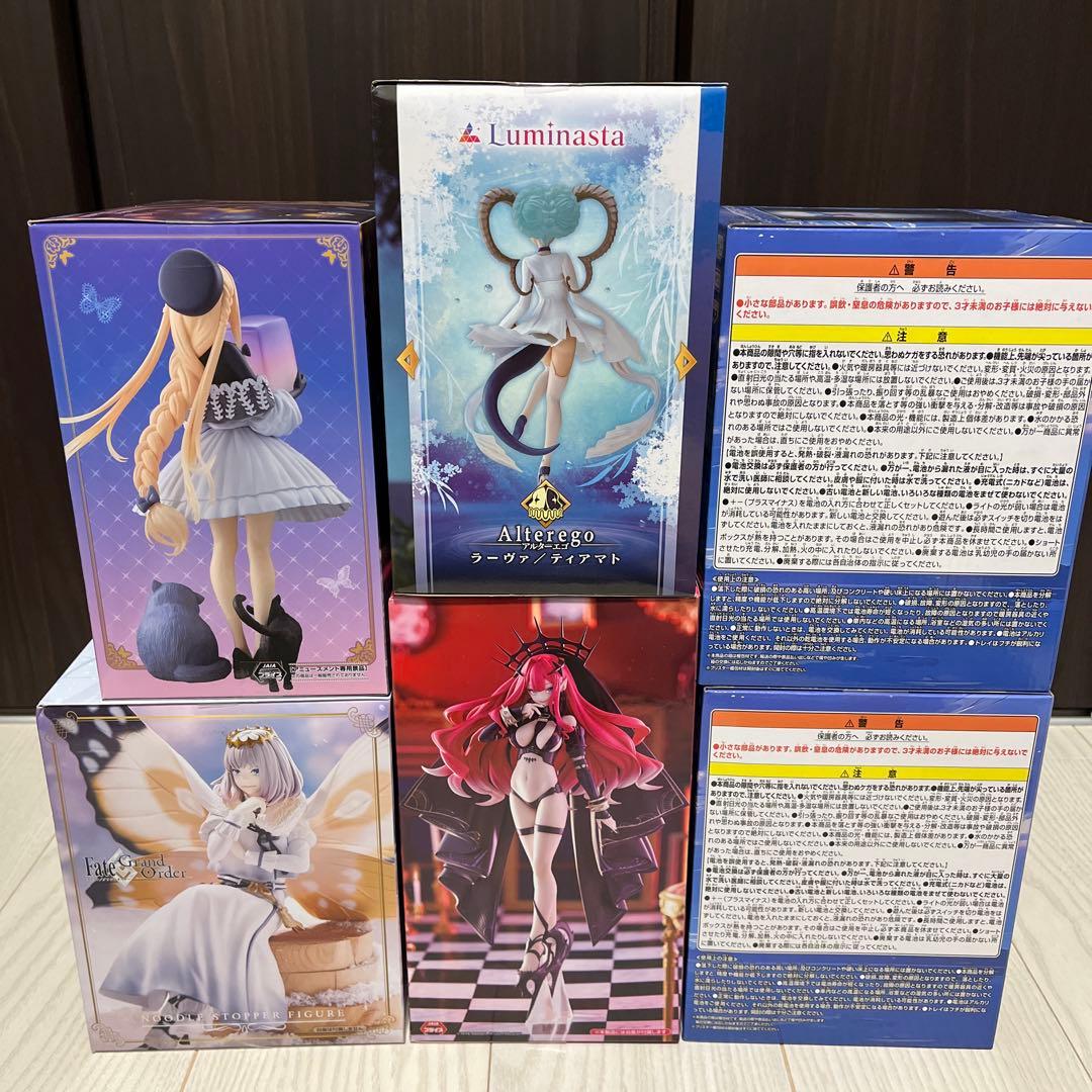 【新品・未開封品】Fate/Grand Order フィギュア 6個セット