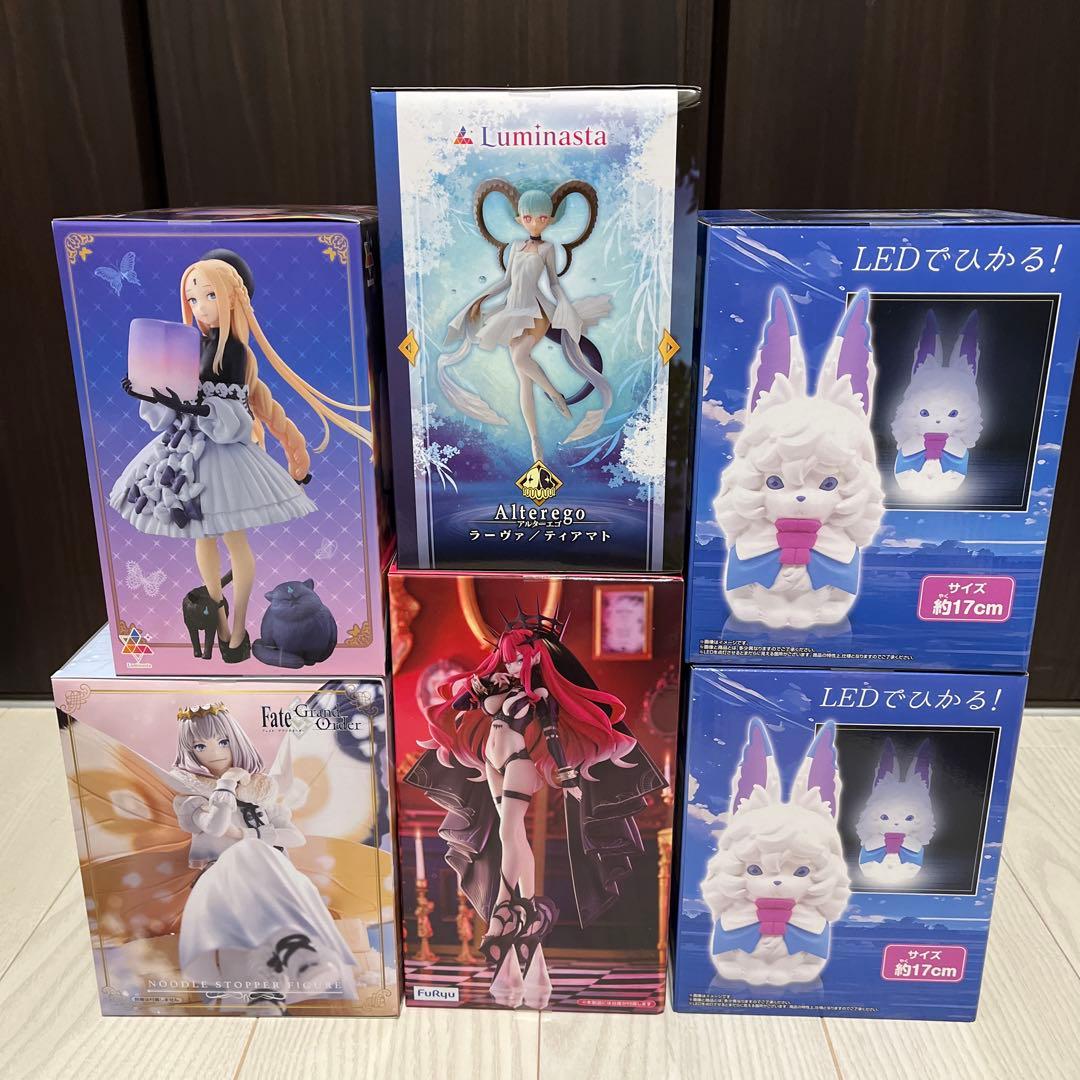 【新品・未開封品】Fate/Grand Order フィギュア 6個セット