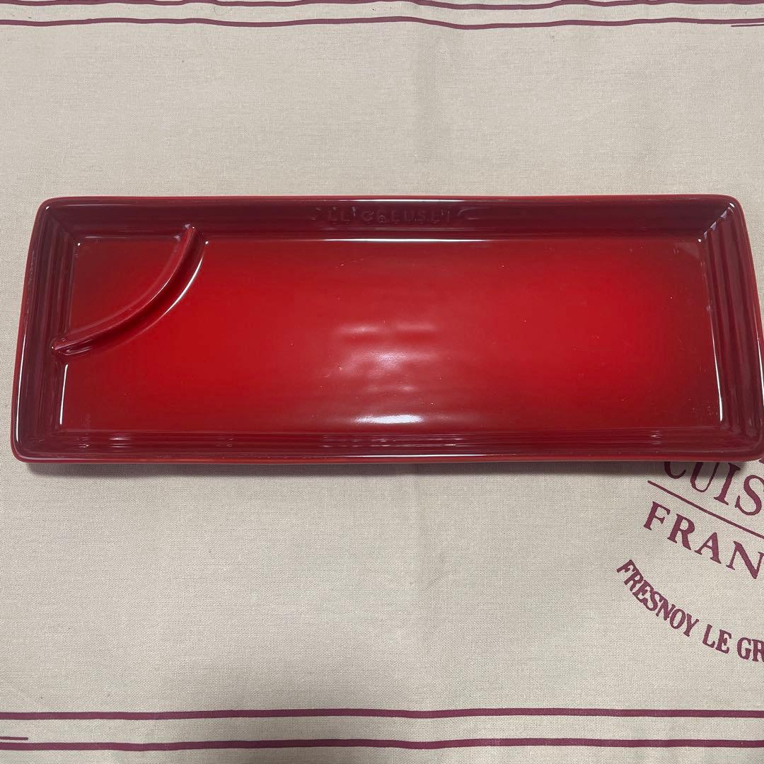 《美品》LE CREUSET 赤 食器セット 5点