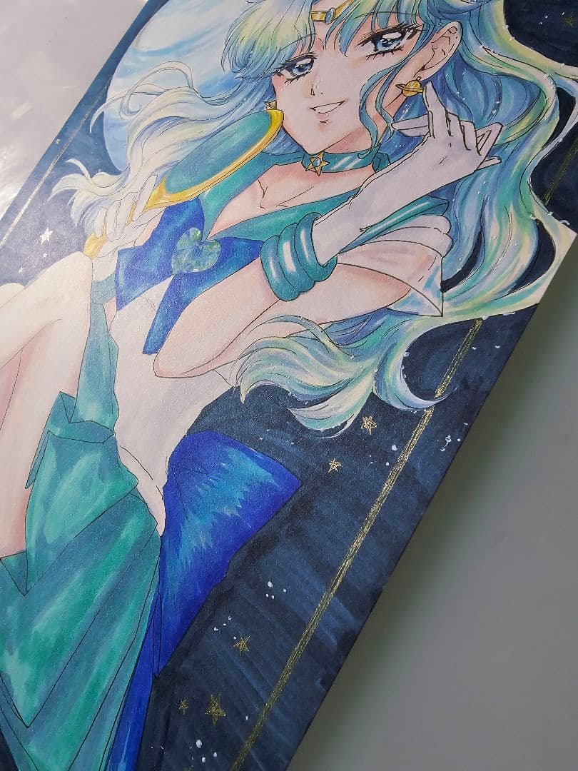 手描きイラスト セーラームーン ネプチューン