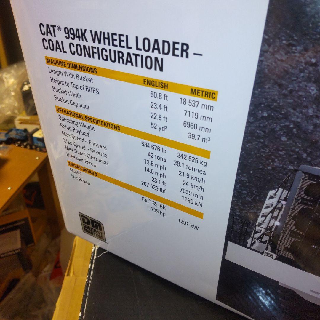 キャタピラー建機　CAT 994K WHEEL LOADER