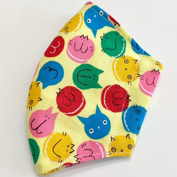 No.173 オーダーマスク　レインボー　ねこ　マカロン　おまとめ割