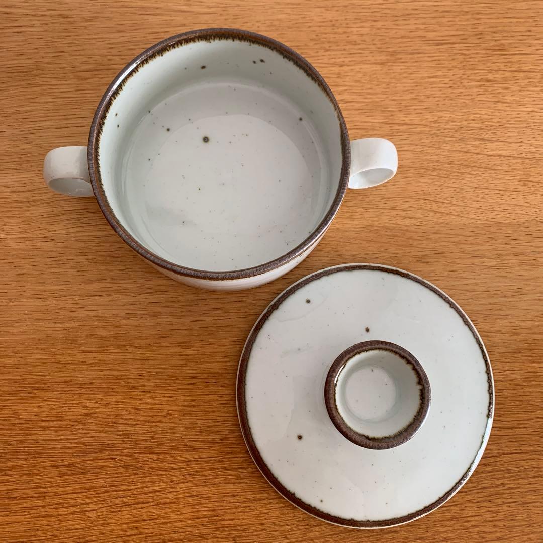 DANSK Brown Mist シュガーボウル