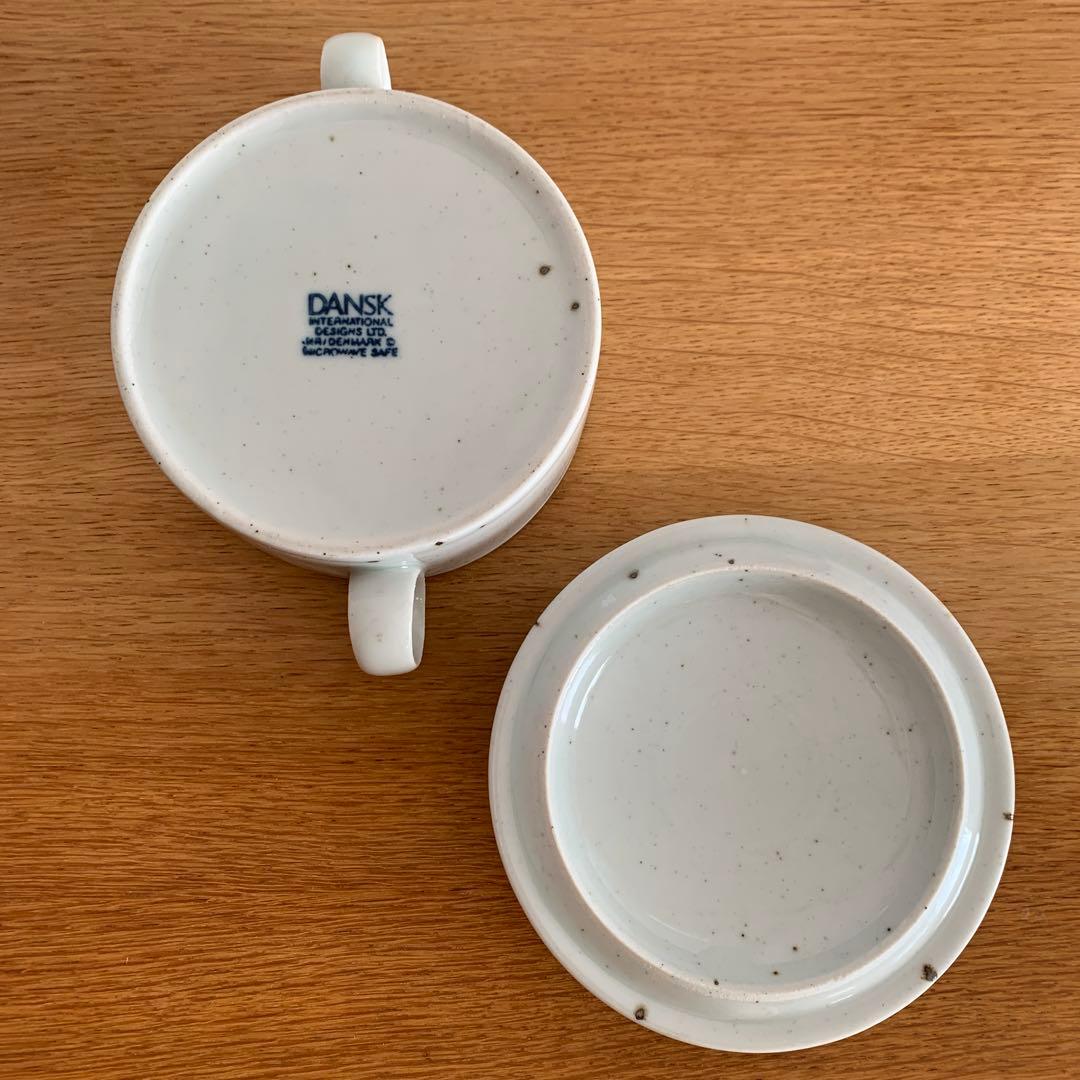 DANSK Brown Mist シュガーボウル