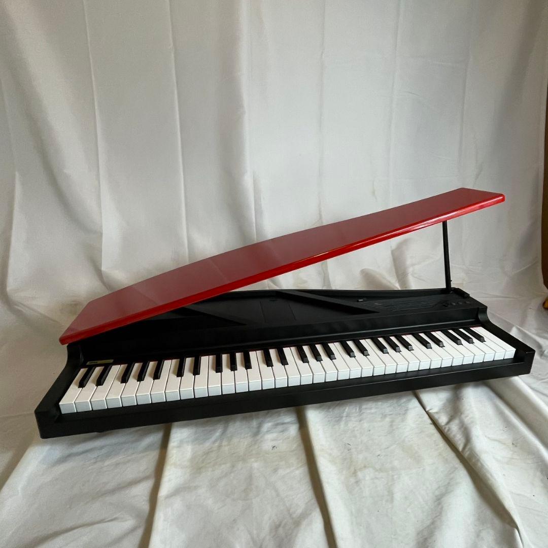 KORG micro PIANO 日本製 電子ピアノ コルグ レッド61鍵盤