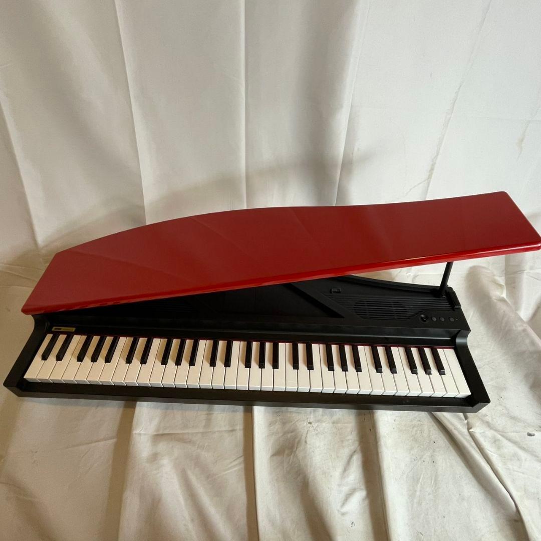 KORG micro PIANO 日本製 電子ピアノ コルグ レッド61鍵盤