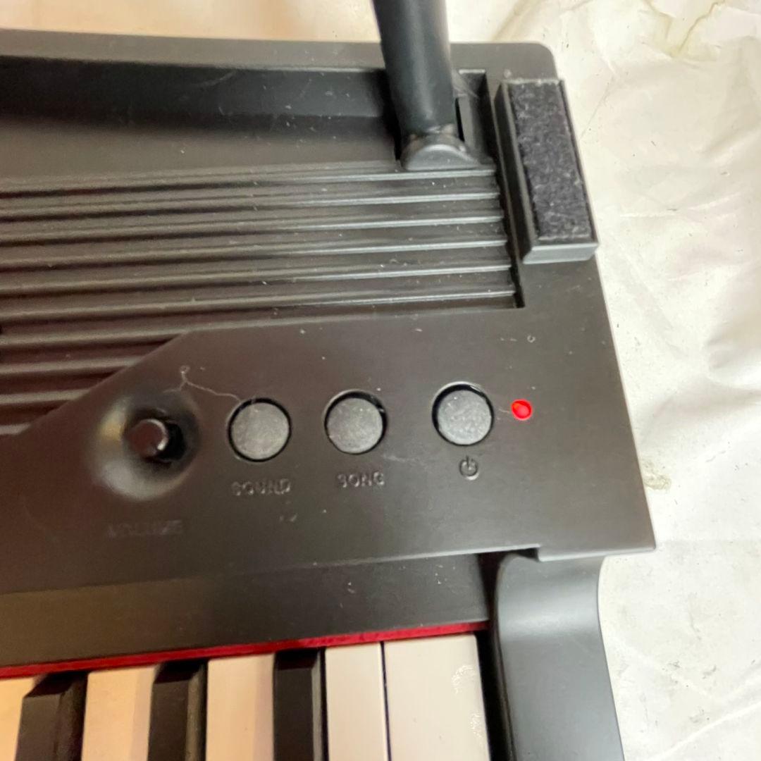 KORG micro PIANO 日本製 電子ピアノ コルグ レッド61鍵盤