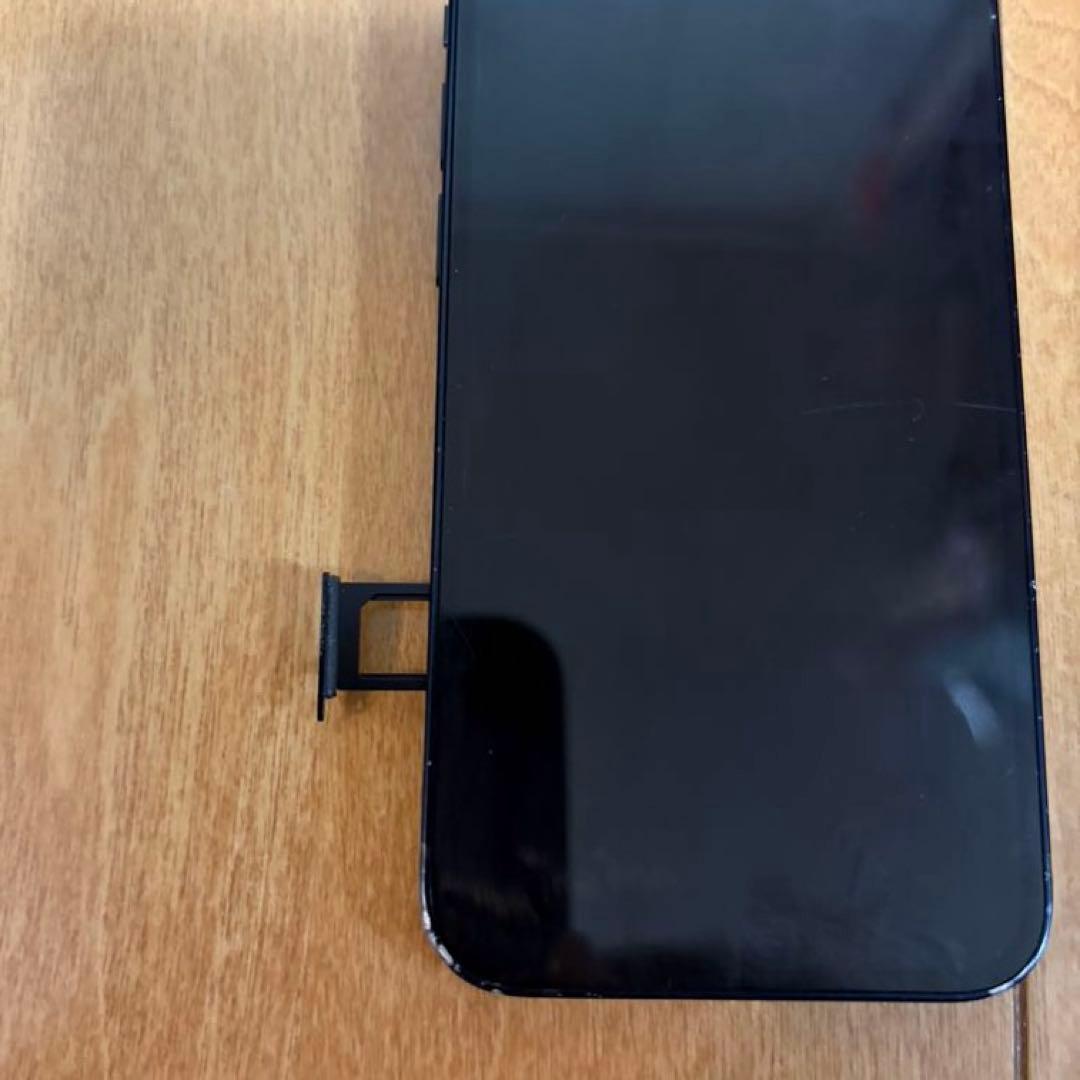 iPhone 12 mini 64GB ブラック バッテリー77% 背面割れあり