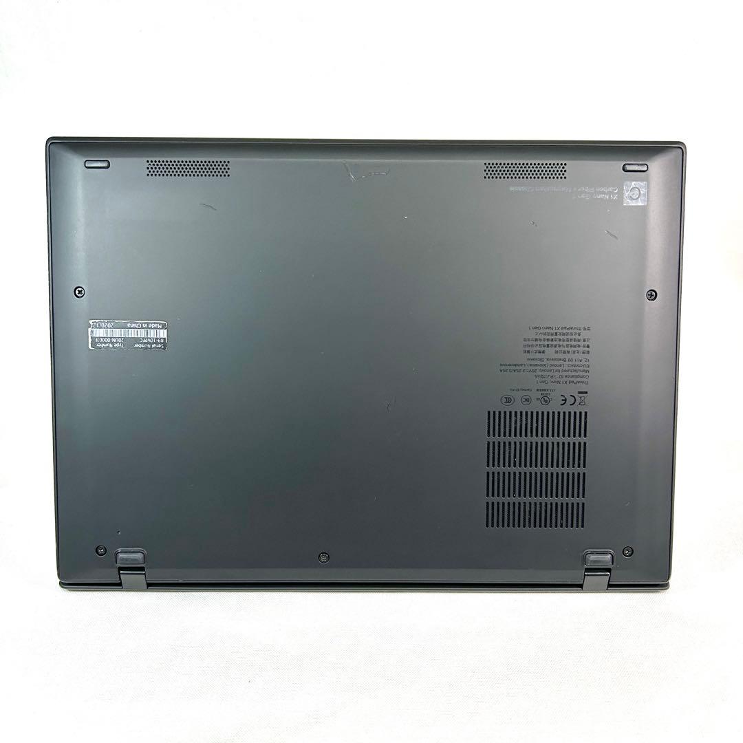 美品 Lenovo ThinkPad X1 Nano Gen1 バッテリー良好