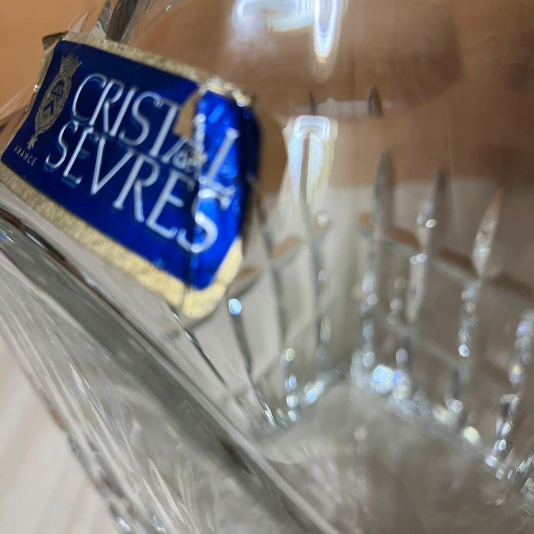 CRISTAL SEVRES 空瓶　花瓶