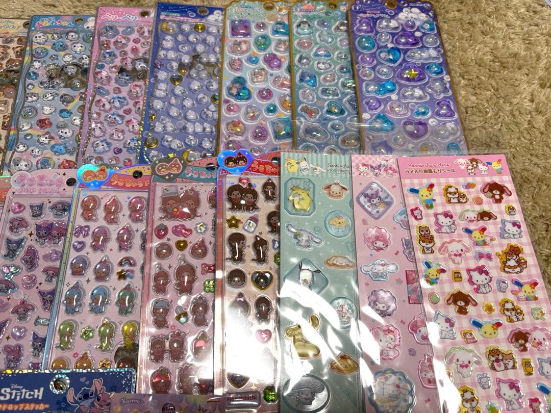 【正規品】ボンボンドロップシール　うるちゅる　プチドロ　シール　まとめ売り