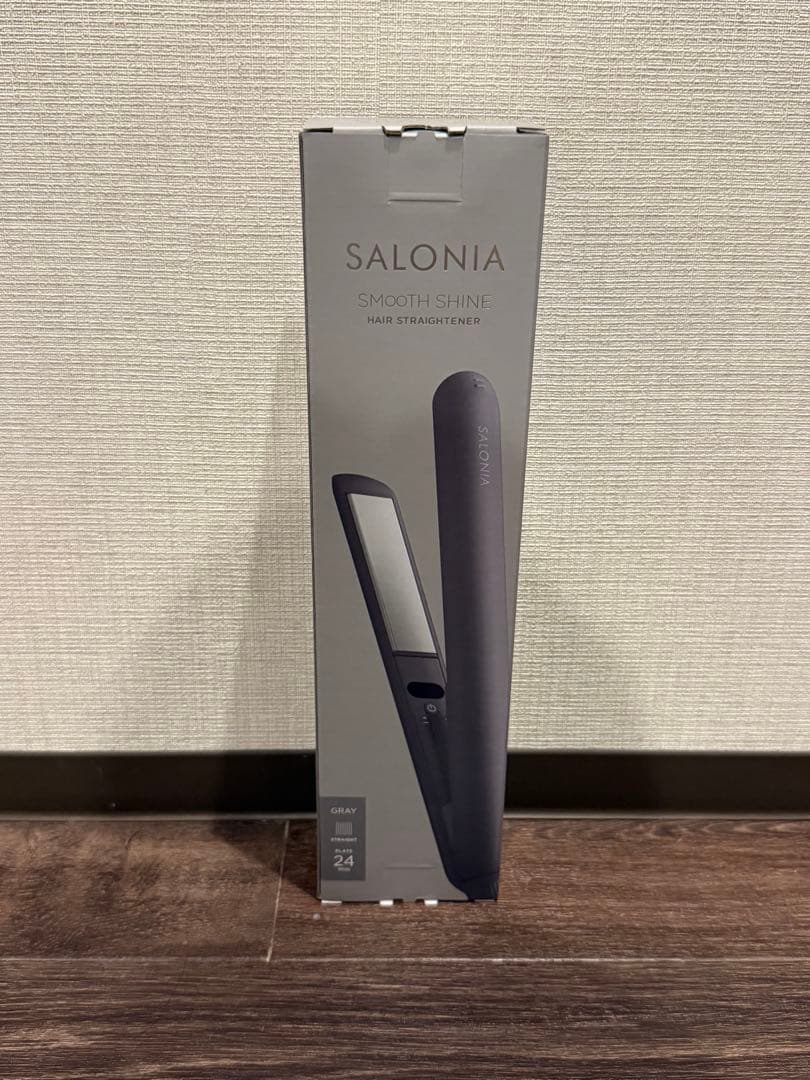 【新品未開封】SALONIA ストレートヘアアイロン SMOOTH LIGHT