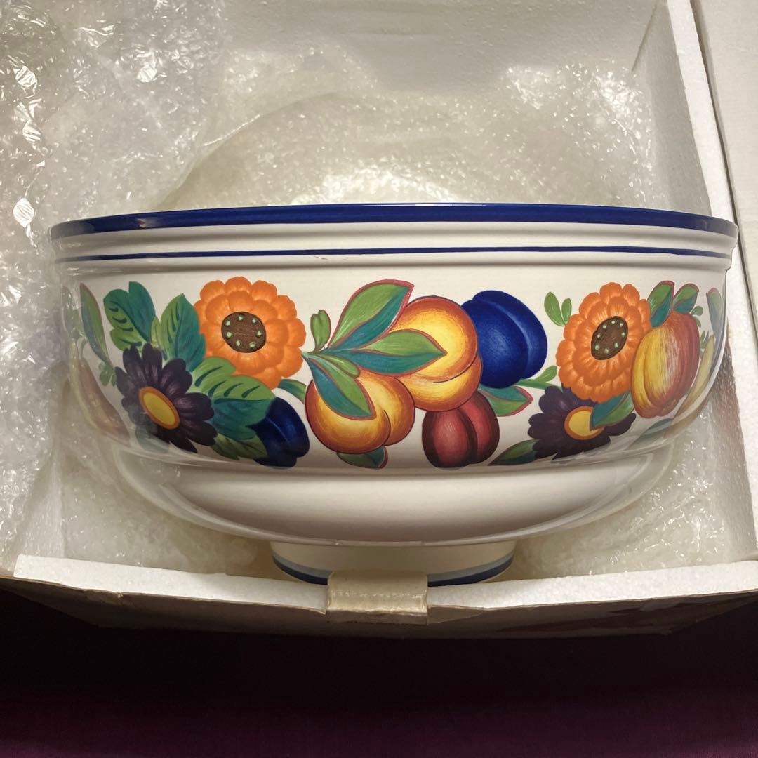 【新品未使用】39cm ロイヤルコペンハーゲン ゴールデンサマー 139 ボウル