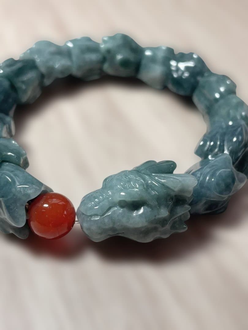 翡翠 龍 ブレスレット