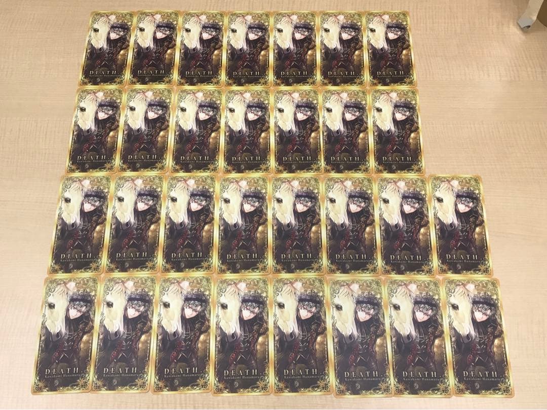 ❶悪魔執事と黒い猫 ハナマル タロット風カードコレクション 58枚