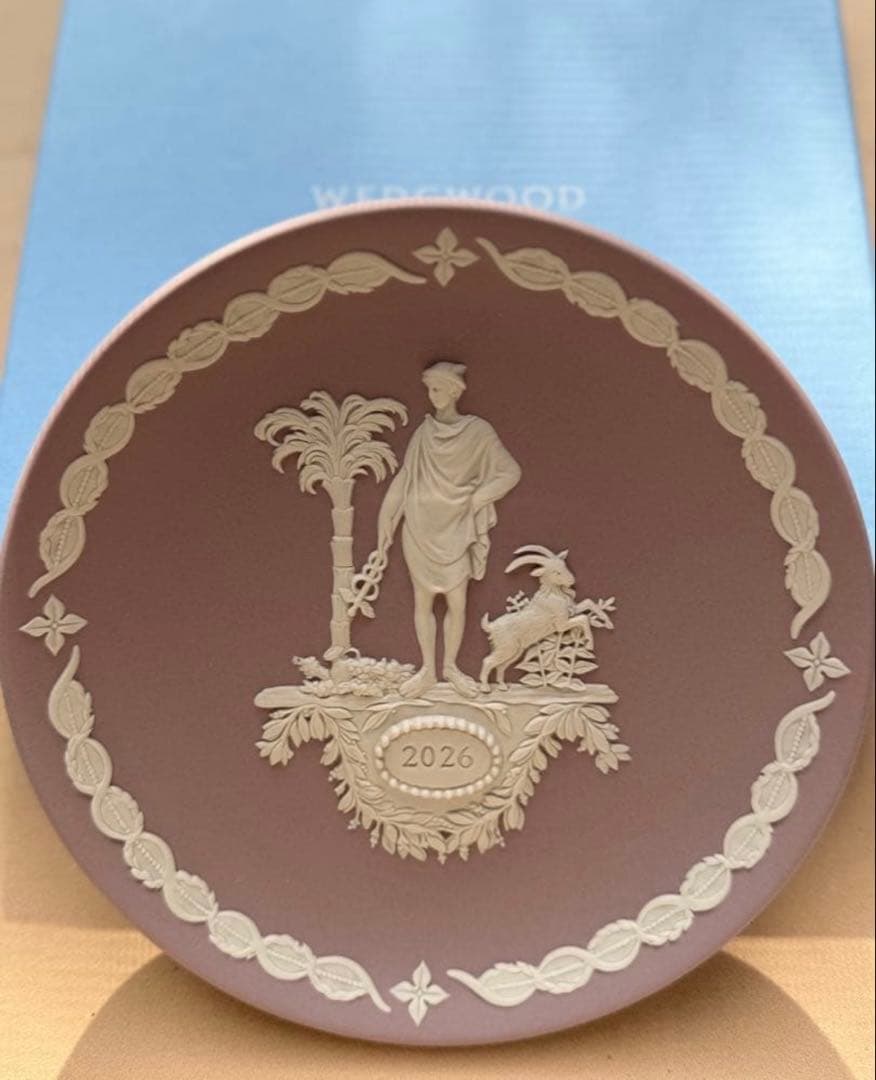 ♦︎最終価格♦︎新品未使用♦︎ウェッジウッド　ジャスパーイヤープレート 2026年