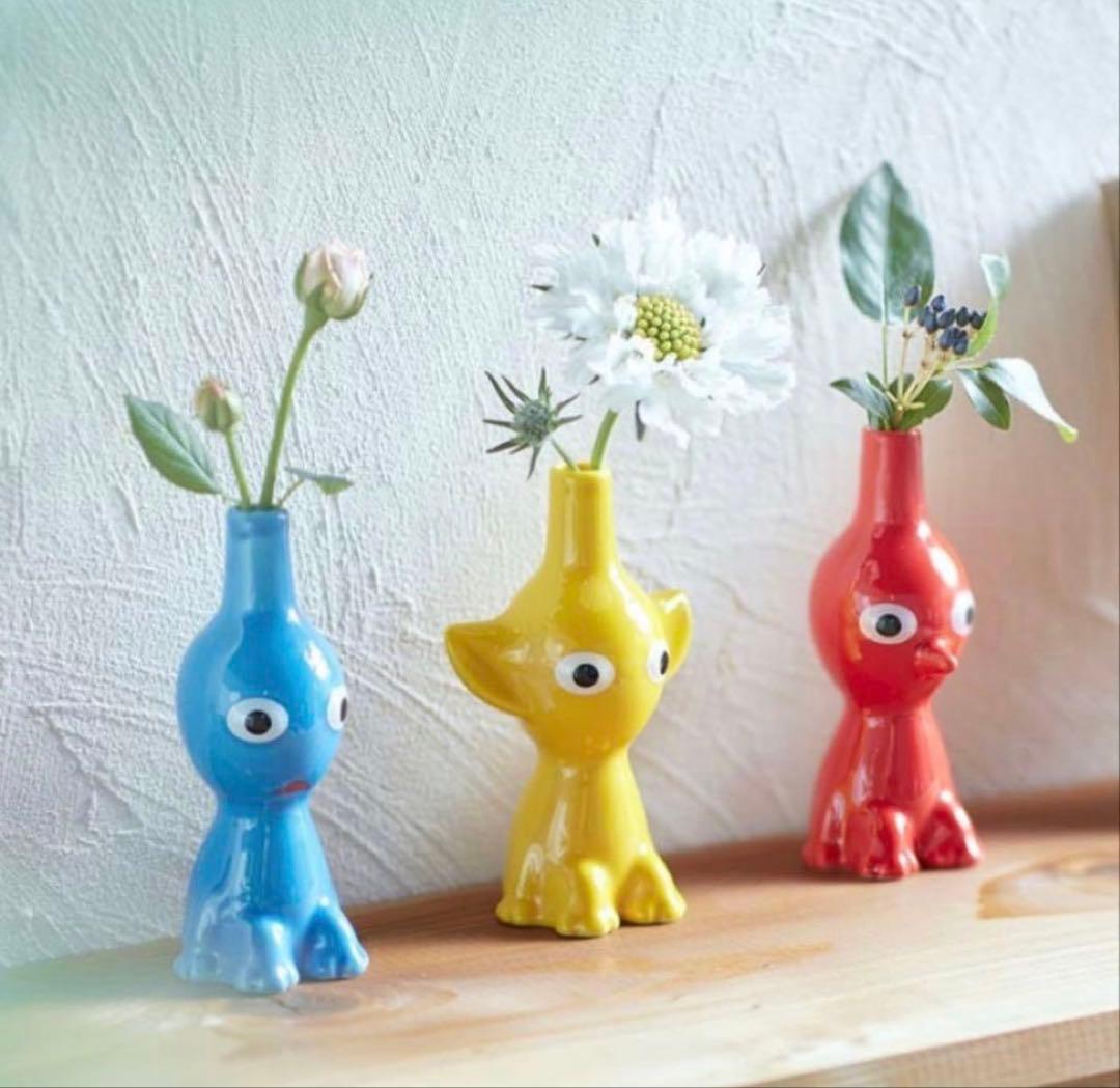 【新品・オンライン完売】ピクミン 花瓶 一輪挿し Nintendo PIKMIN