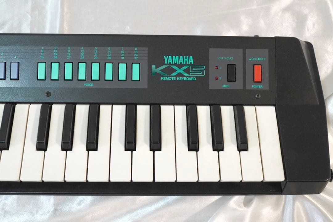 【希少・動作品】YAMAHA KX5 シンセサイザー ブラック ケース付き