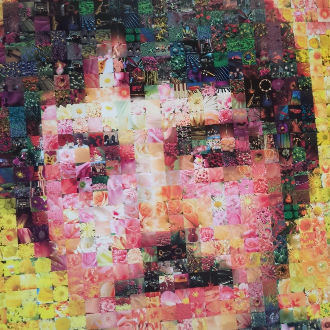 THE BEATLES モザイク風ポスター 89.8*64