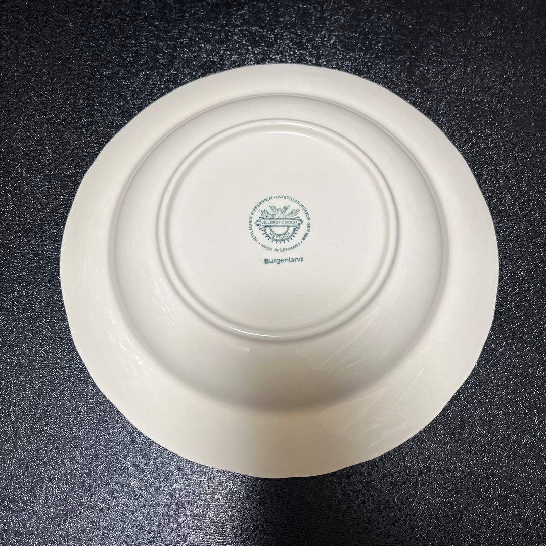 C ビレロイ＆ボッホ ブルゲンランド スーププレート 4枚