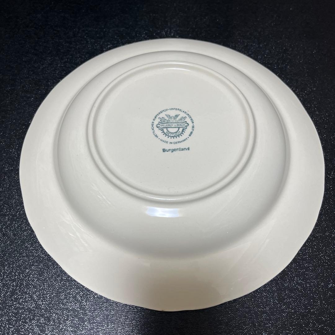 C ビレロイ＆ボッホ ブルゲンランド スーププレート 4枚