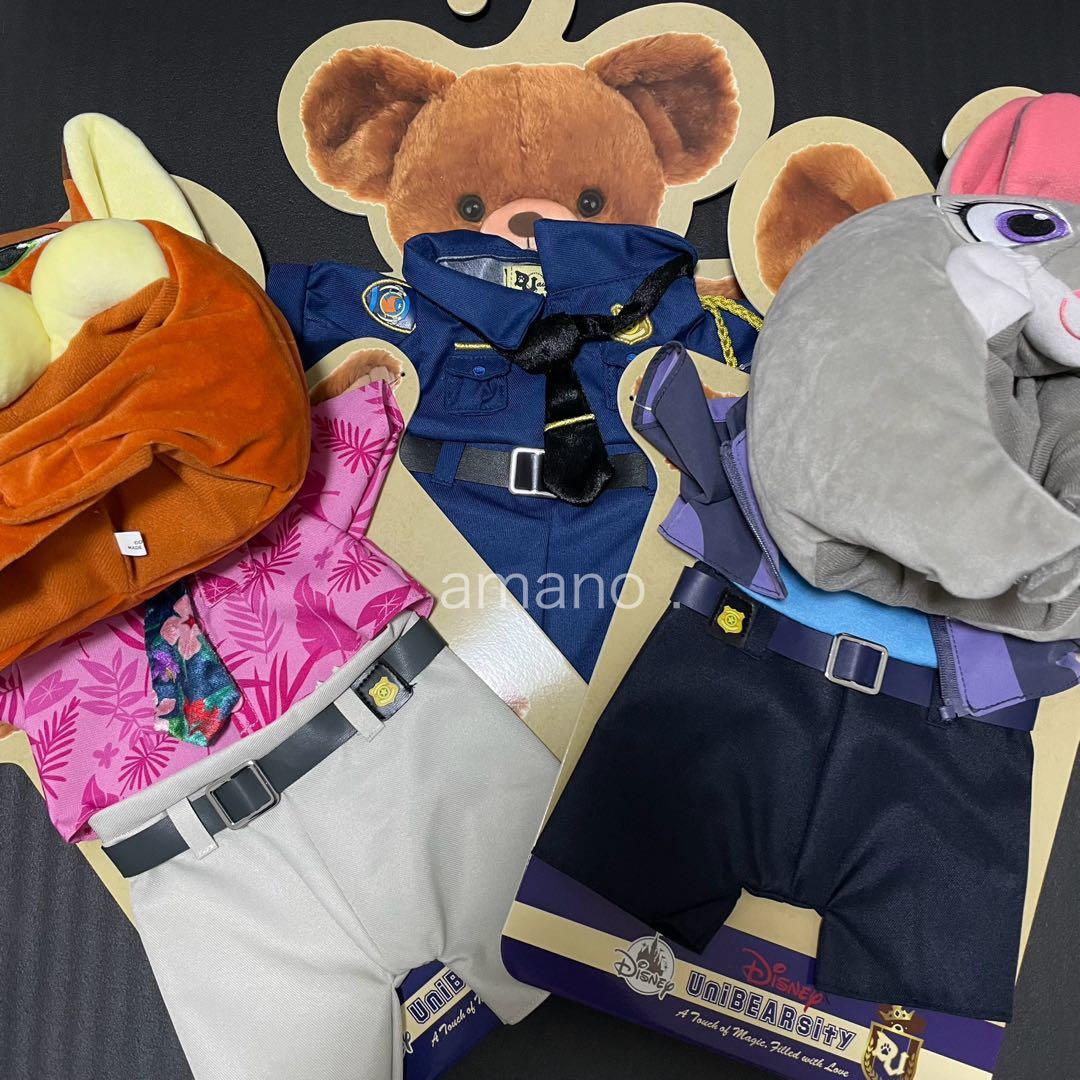 ユニベアシティ ズートピア 7点セット