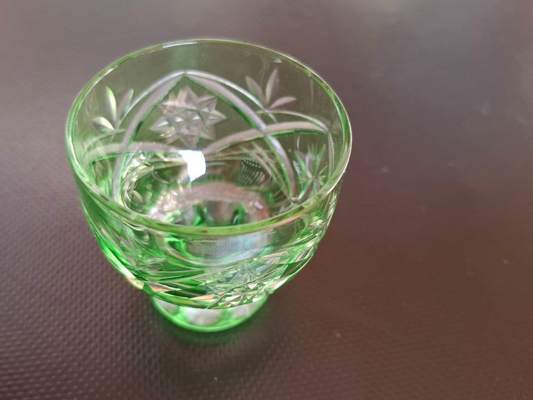 ガラス工芸　酒器揃え