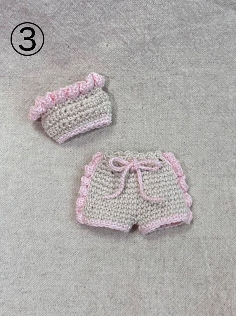 ーあやばーー　ドール服3点セット