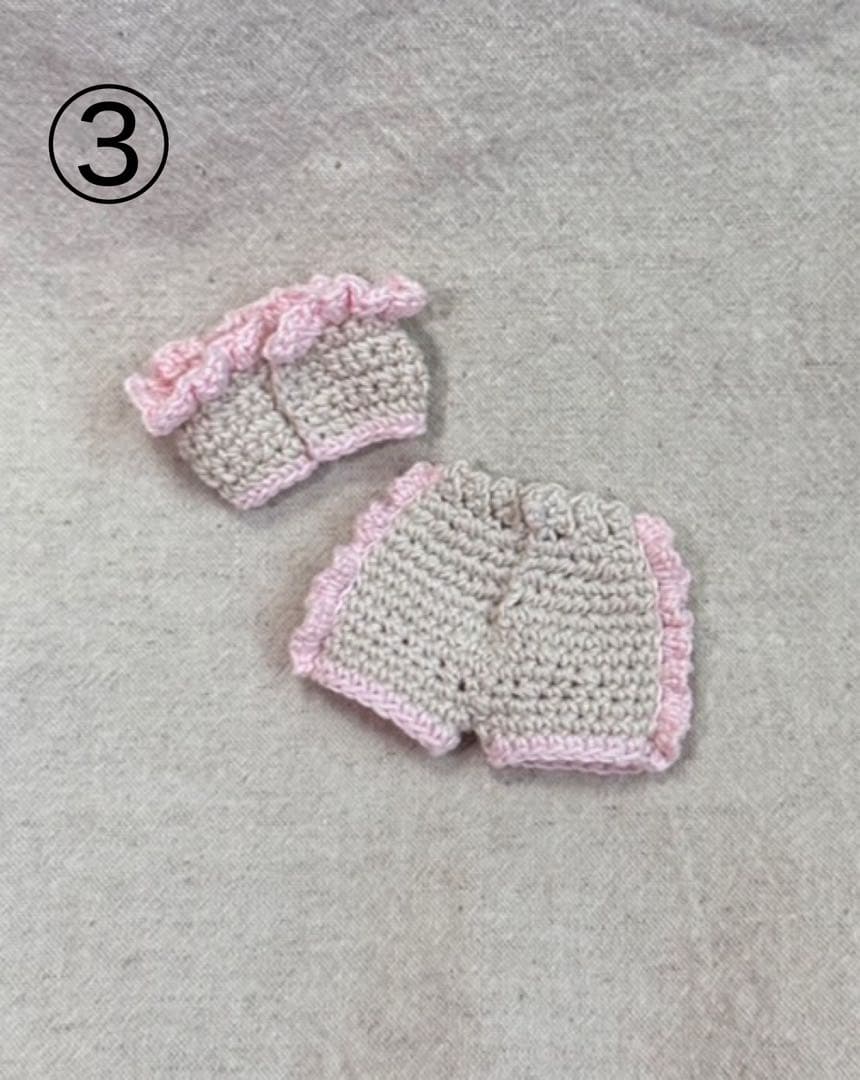 ーあやばーー　ドール服3点セット